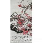 国画梅花1 写意梅兰竹菊 张秋辉作品 类别: 写意梅兰竹菊